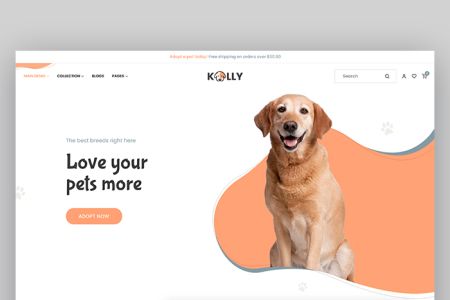 Шаблон PetStore для RadicalMart